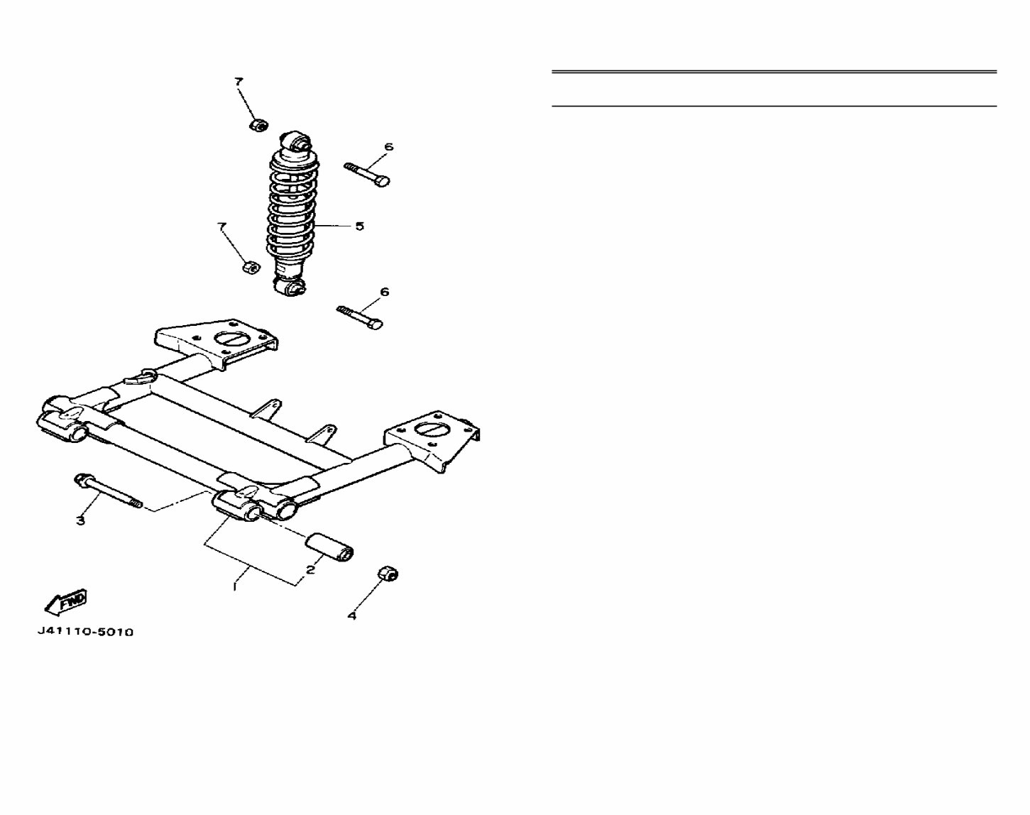 YAMAHA G2 ED GOLF CART Parts Manual Catalog preview img 2