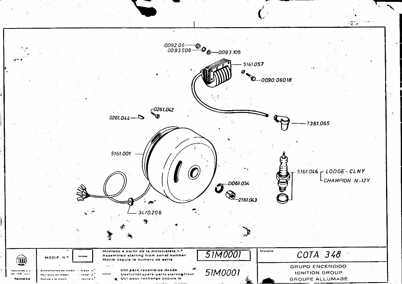 MONTESA COTA 348 Replacement Parts Manual 1978 Onwards preview img 10