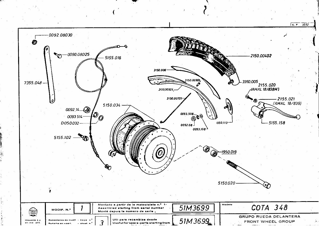 MONTESA COTA 348 Replacement Parts Manual 1978 Onwards preview img 5