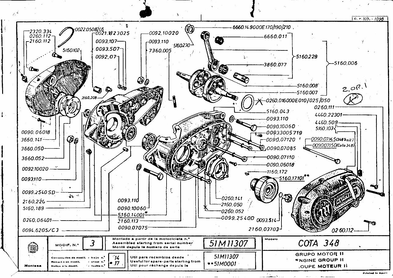 MONTESA COTA 348 Replacement Parts Manual 1978 Onwards preview img 7