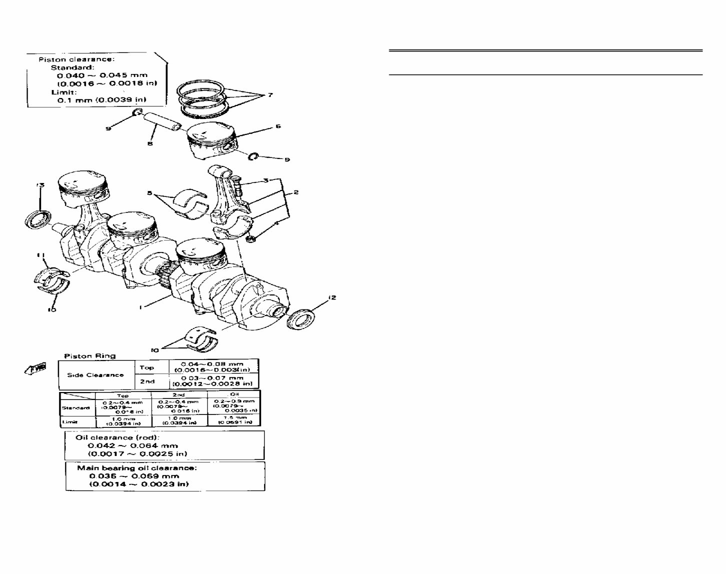 Yamaha XS1100 FACTORY Owners Repair Manual 1978-1982 preview img 4