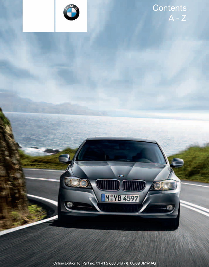 2010 BMW 335i Sedan Owners Manual preview img 1