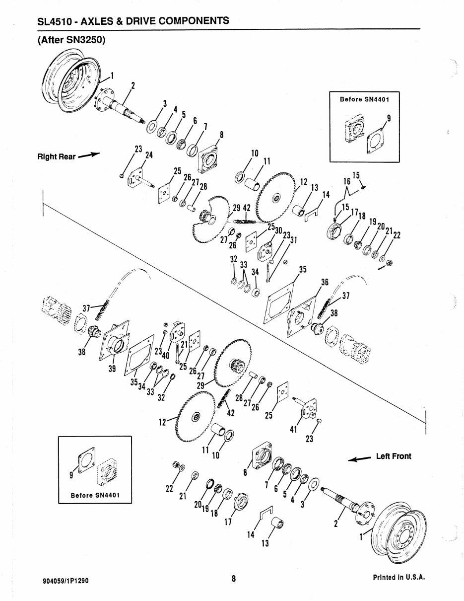 GEHL 4510 SKID Loader Parts Part IPL Manual preview img 10