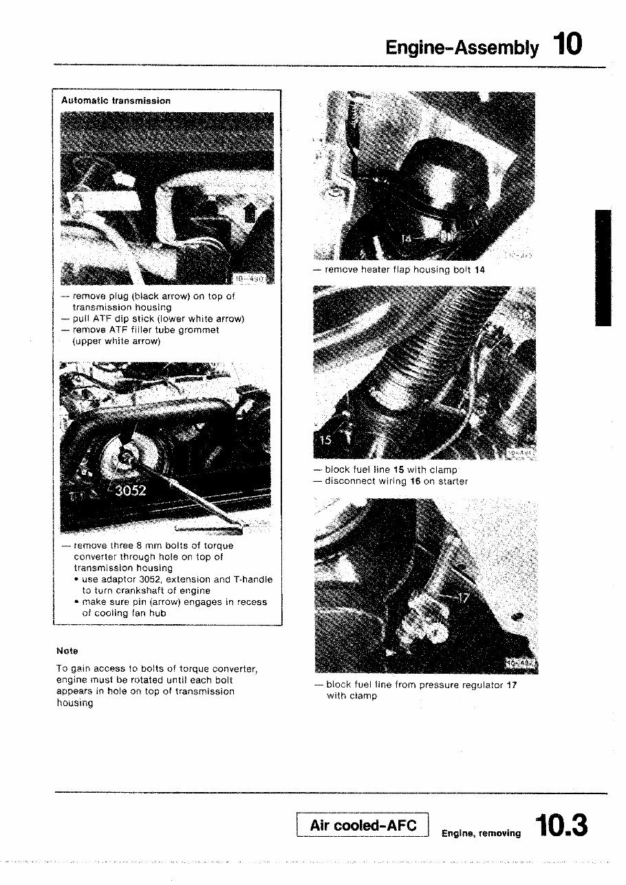 VOLKSWAGEN VANAGON Shop Manual 1980-1992 preview img 10