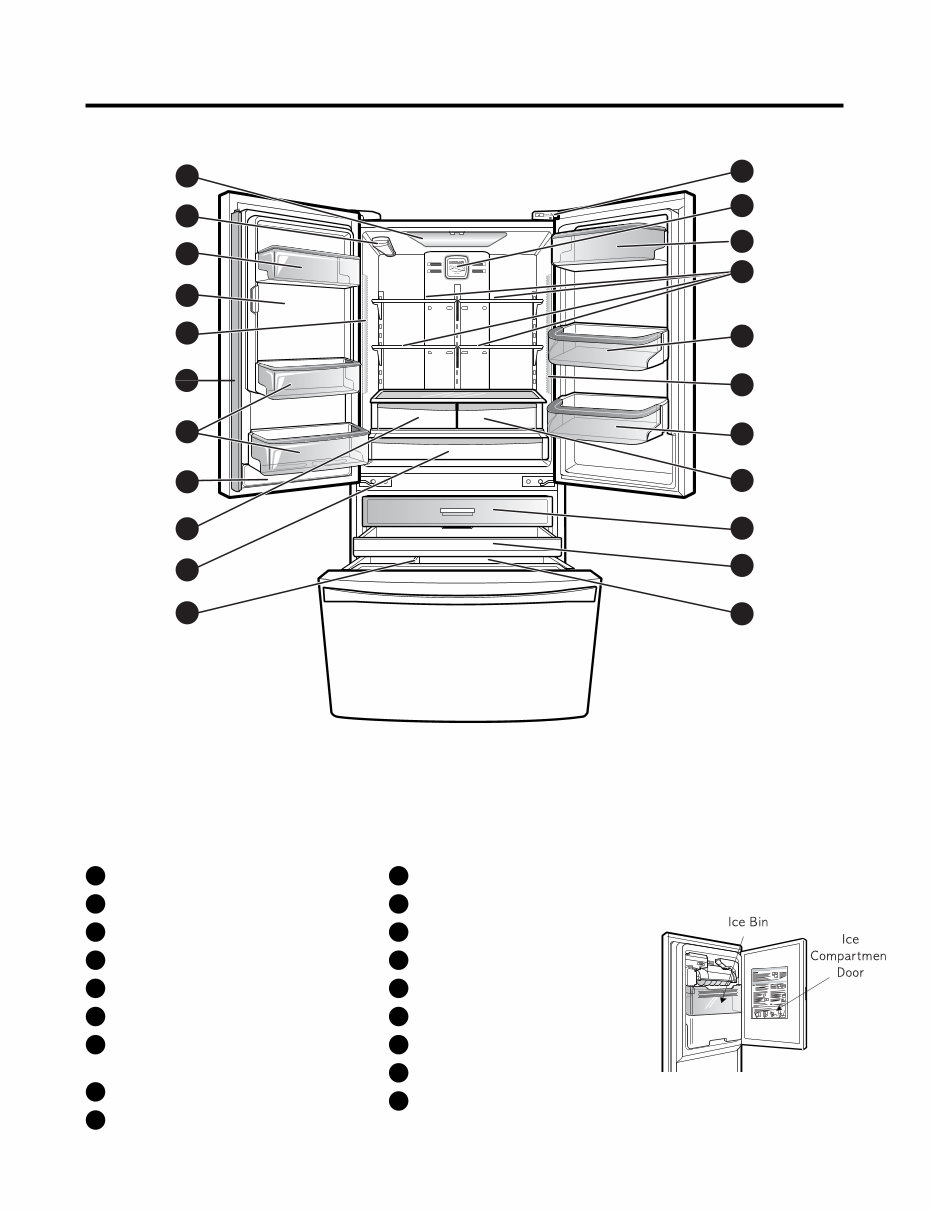 Kenmore 72053 72052 72059 French door refrigerator service manual preview img 5