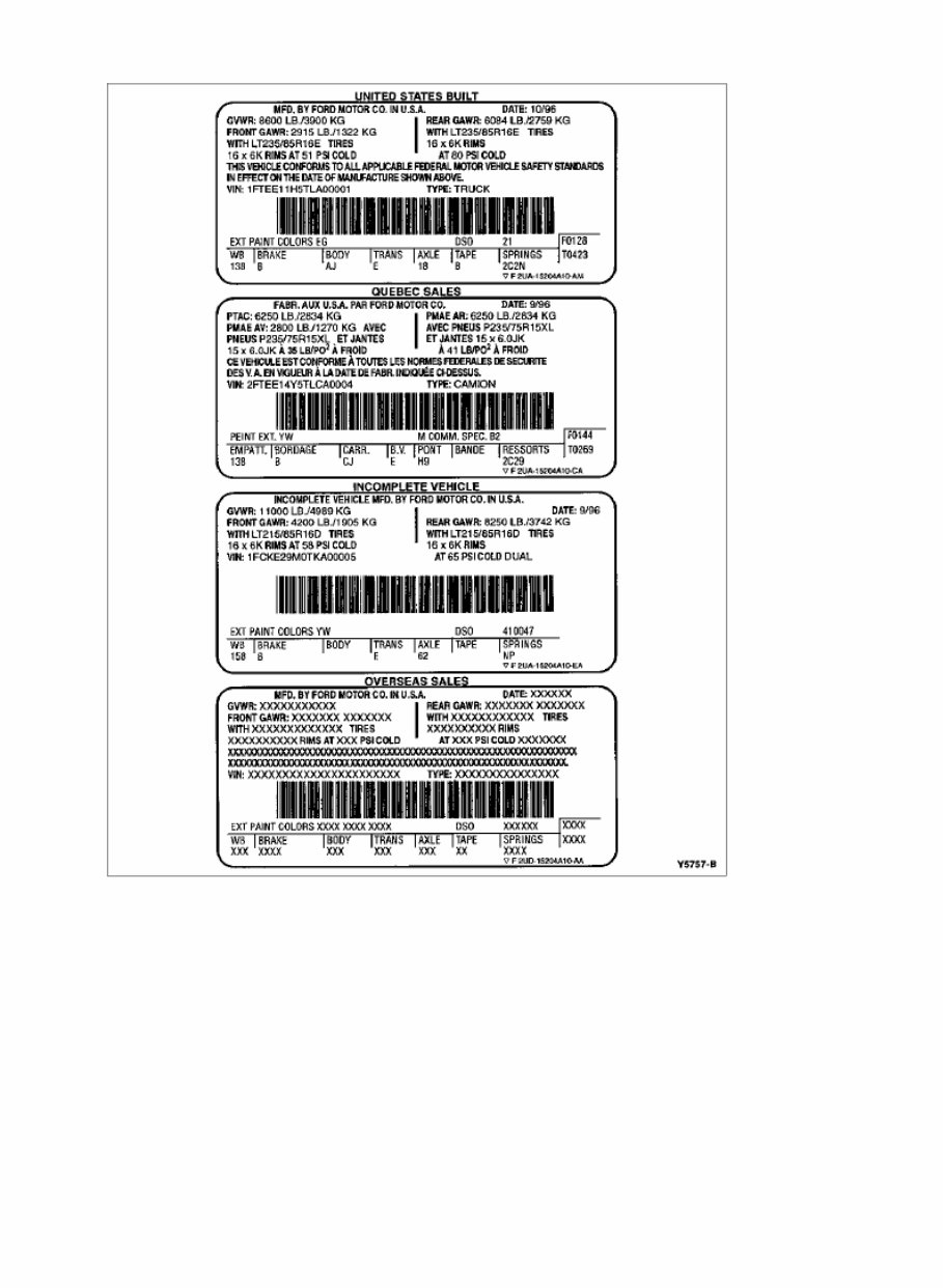 1996 Ford E-350 Econoline Service & Repair Manual preview img 3