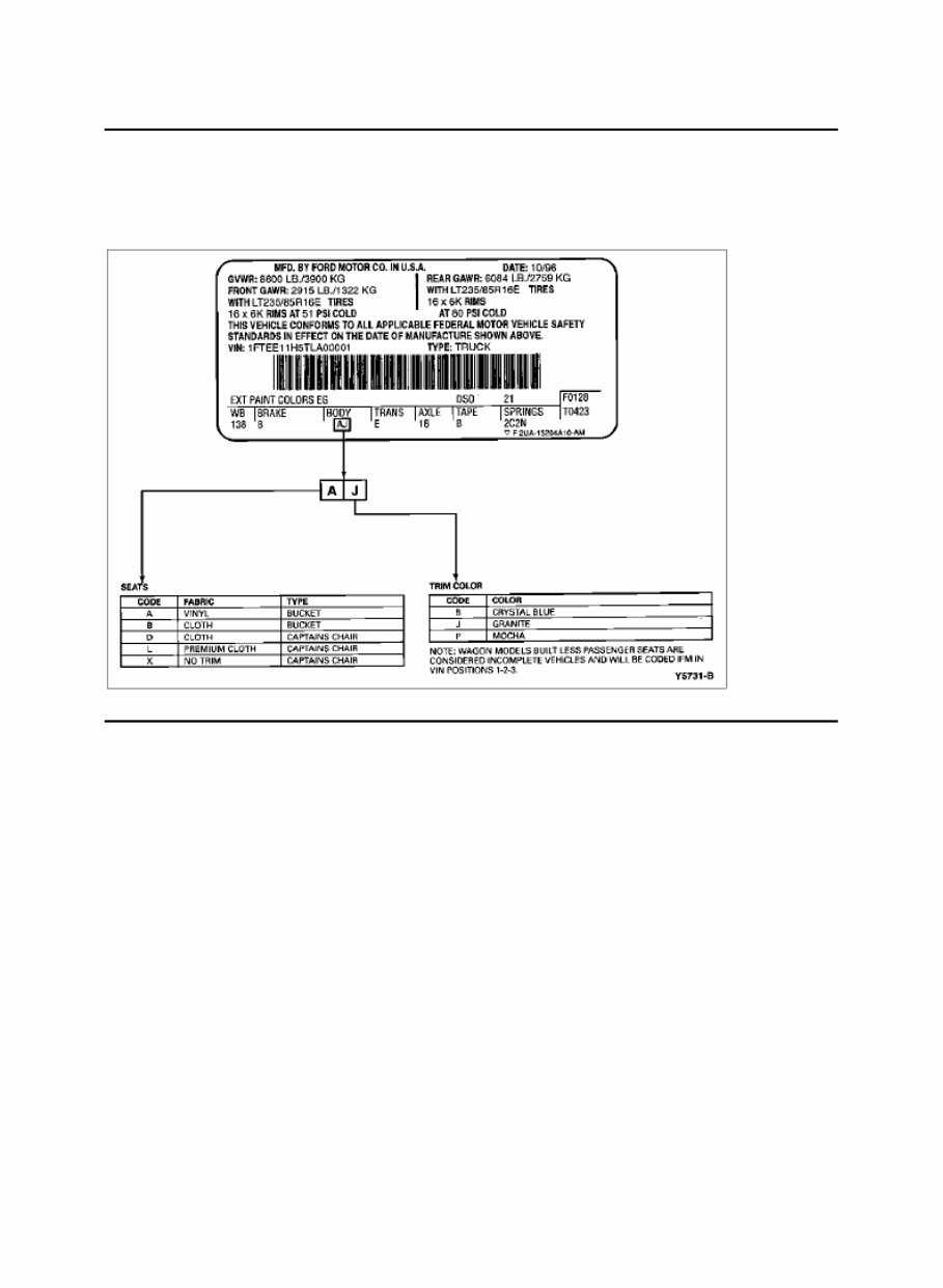 1996 Ford E-350 Econoline Service & Repair Manual preview img 8