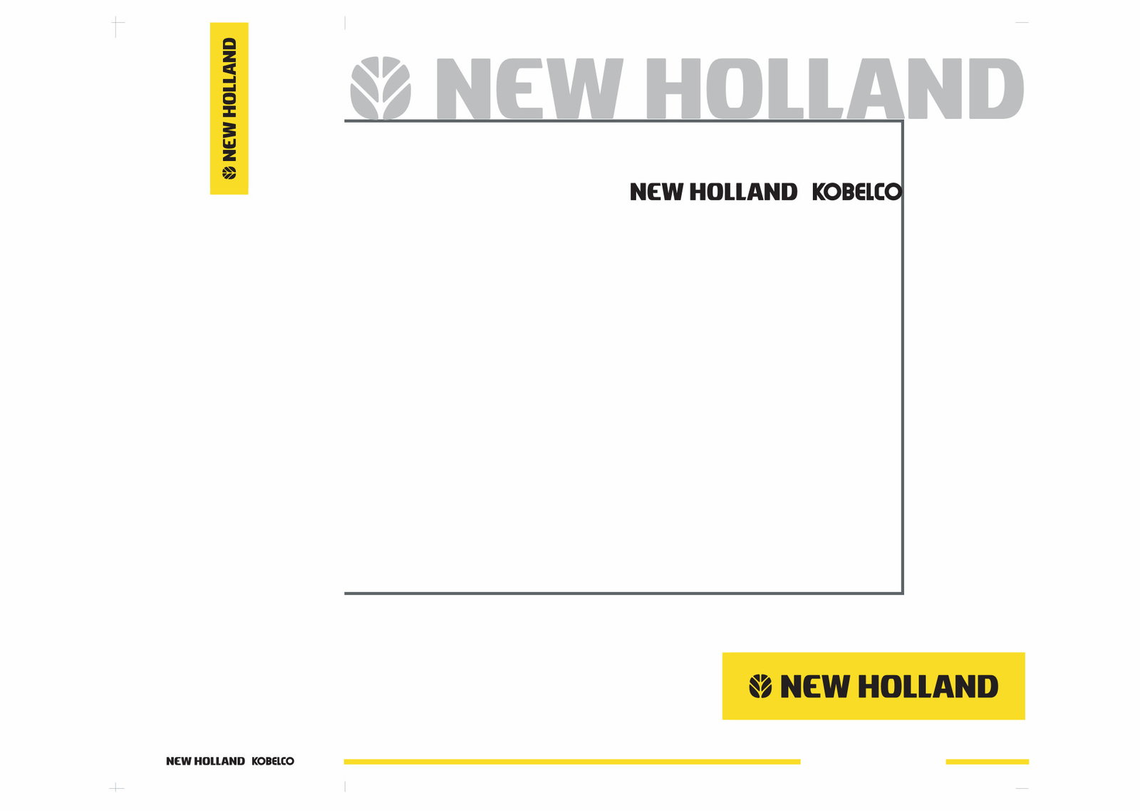 New Holland Kobelco LB95.B Backhoe Loader Service Parts Catalogue Manual INSTANT preview img 1