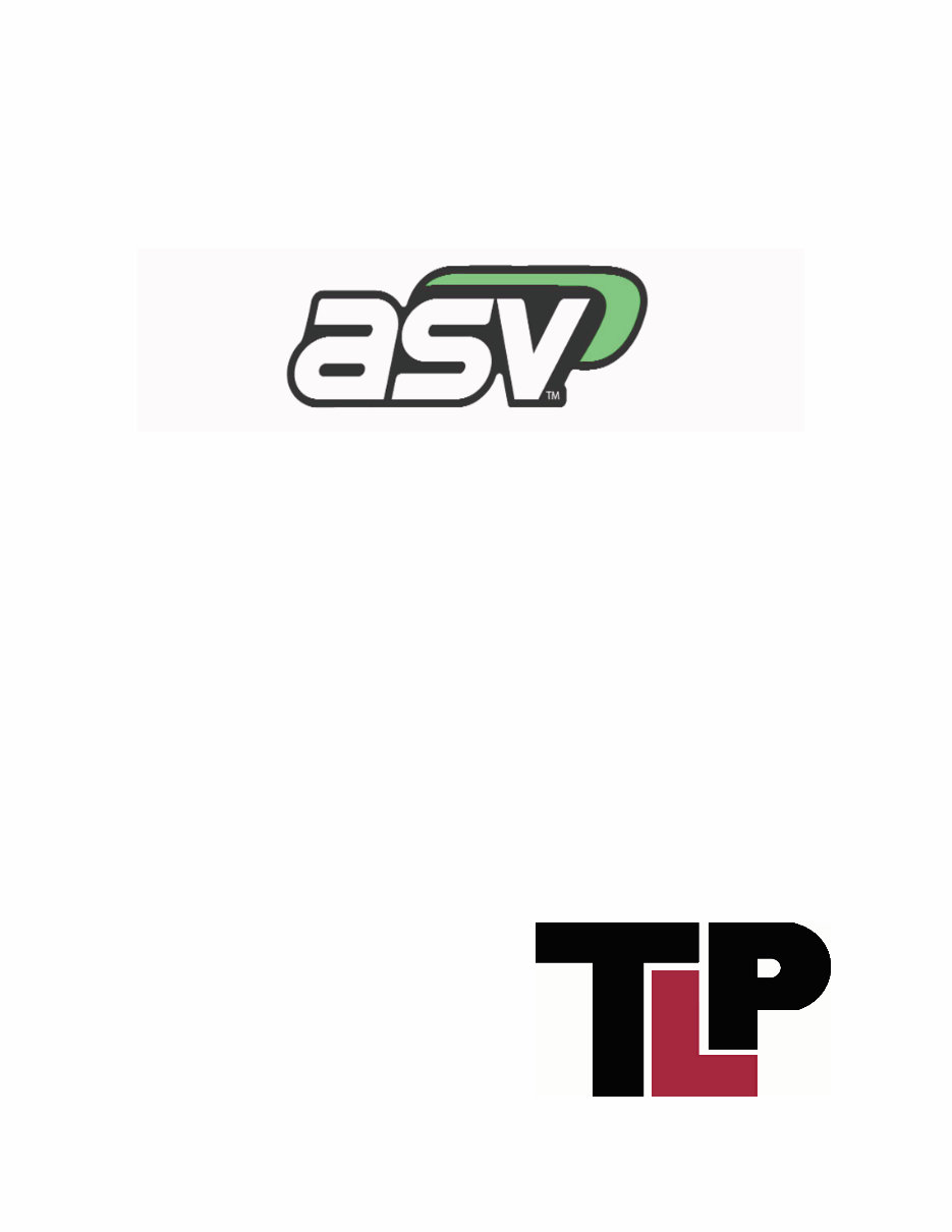 ASV POSI-TRACK 4810 Operations Manual preview img 1