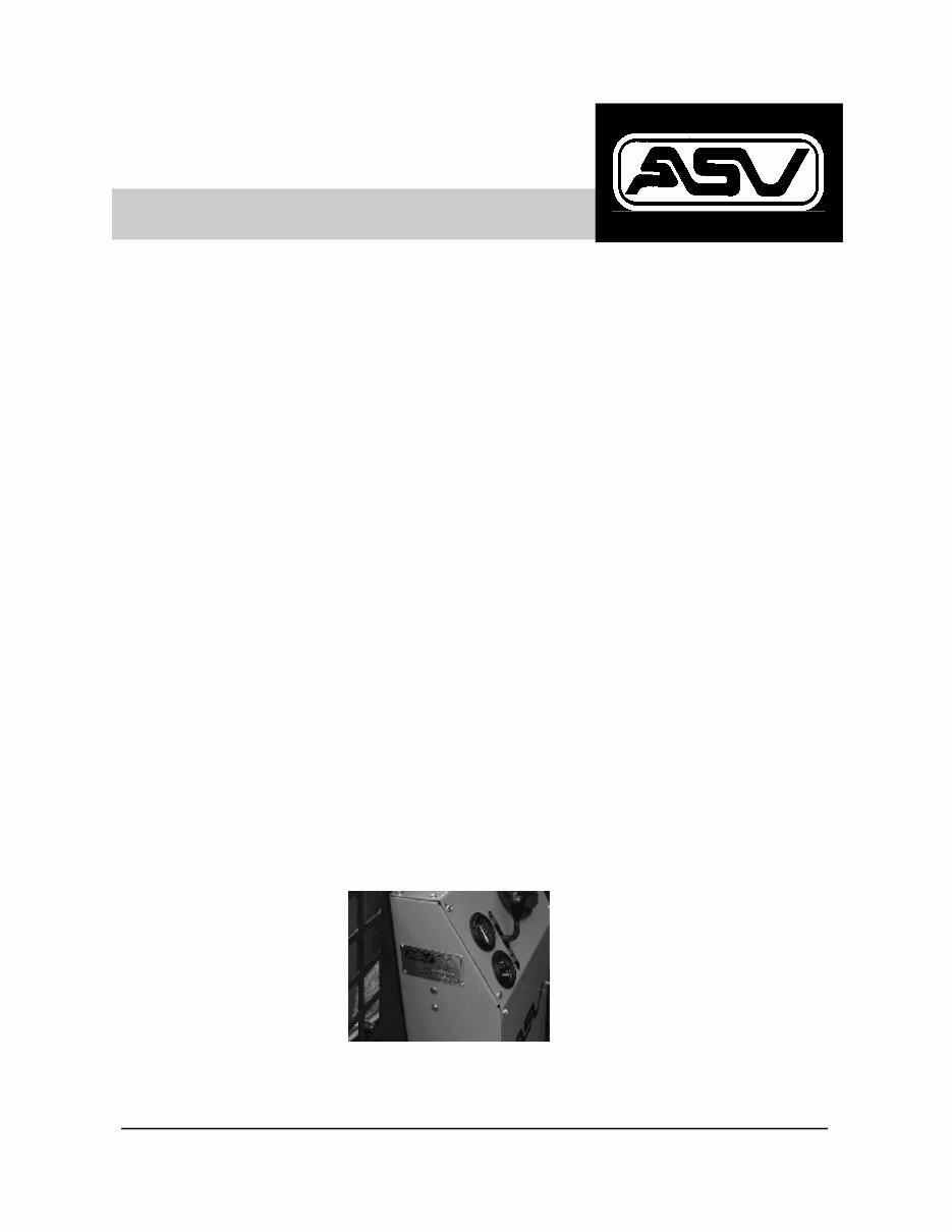 ASV POSI-TRACK 4810 Operations Manual preview img 5