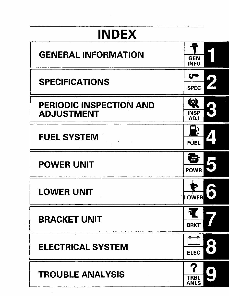 Yamaha Marine Outboards 20D 25N 20V 20V2 25V 25V2 25MSHD* Factory Service / Repair/ Workshop Manual ! preview img 8
