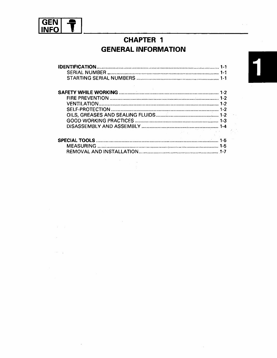 Yamaha Marine Outboards 20D 25N 20V 20V2 25V 25V2 25MSHD* Factory Service / Repair/ Workshop Manual ! preview img 9