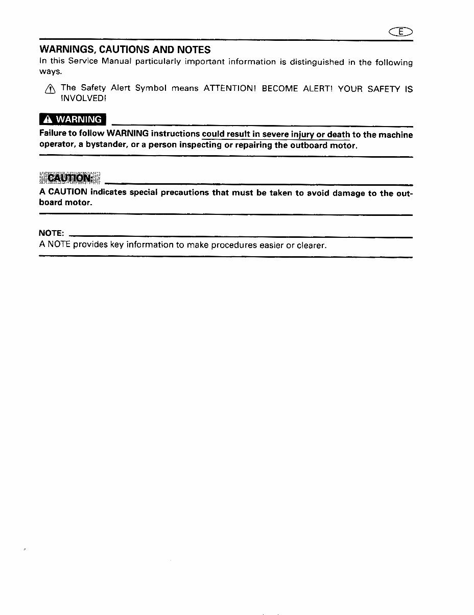 1997 Yamaha 225 250HP 2 Stroke Saltwater Series Outboard Repair Manual preview img 4