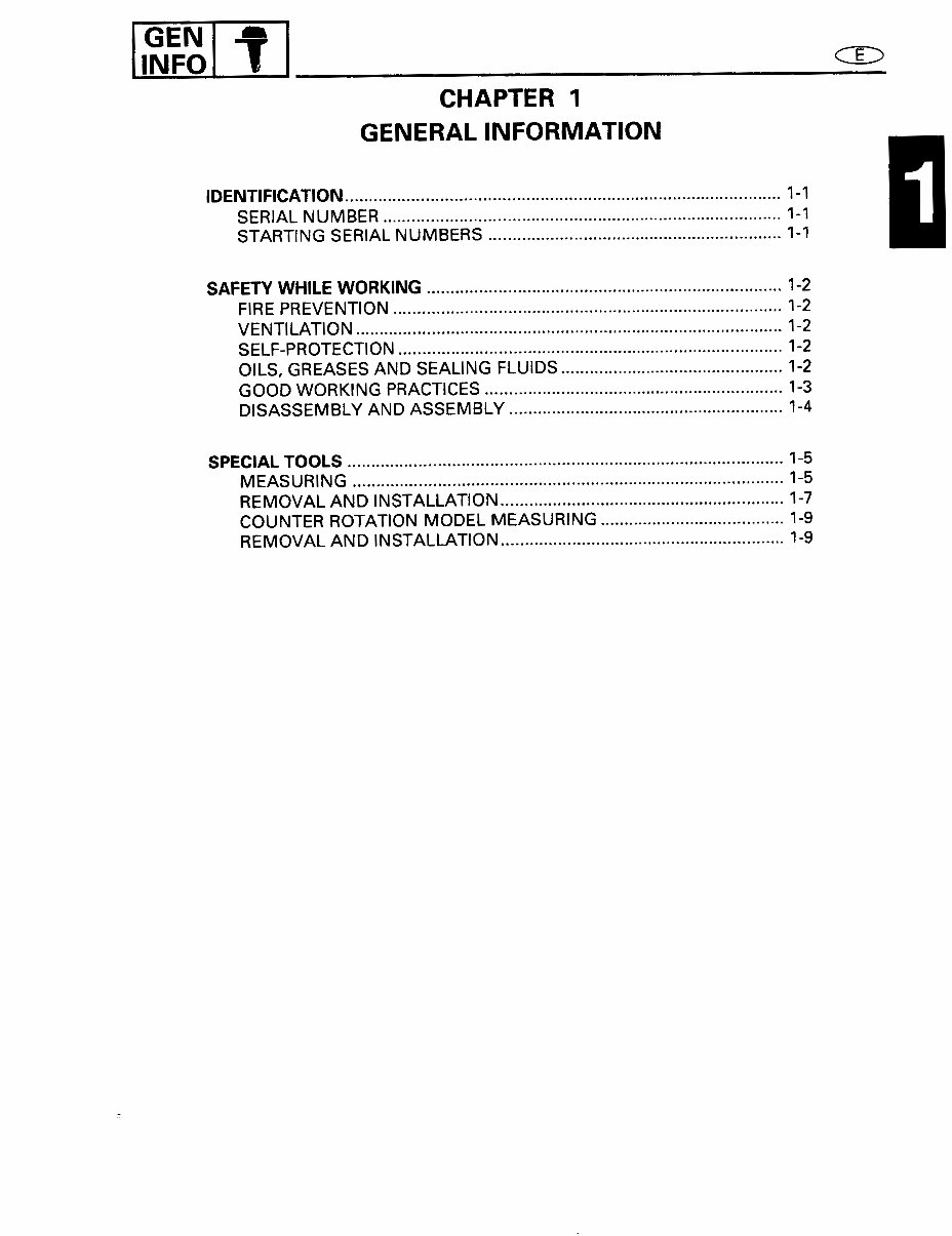 1997 Yamaha 225 250HP 2 Stroke Saltwater Series Outboard Repair Manual preview img 8