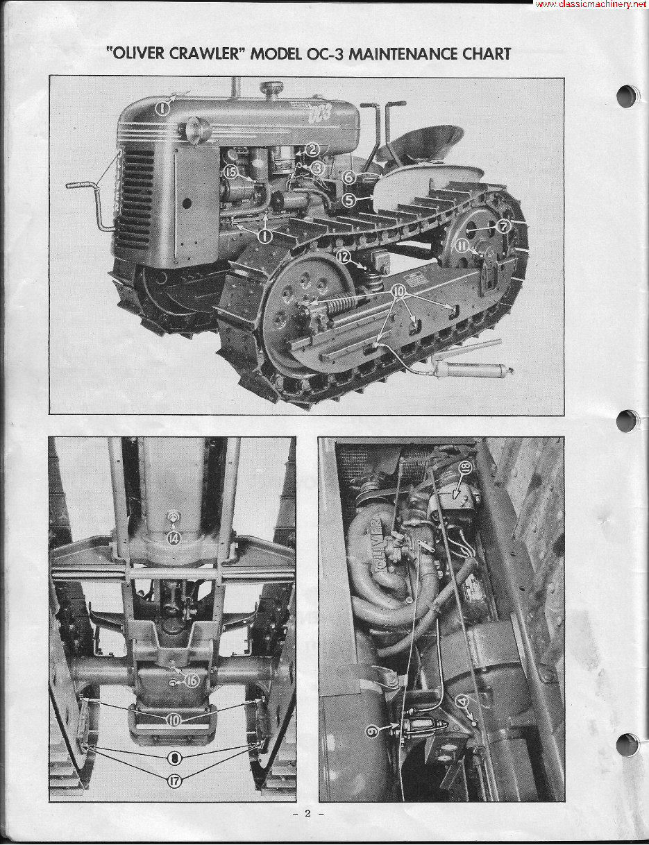 Oliver OC3 OC-3 Crawler Tractor Operator Owner Instruction Manual - IMPROVED - #1 preview img 8