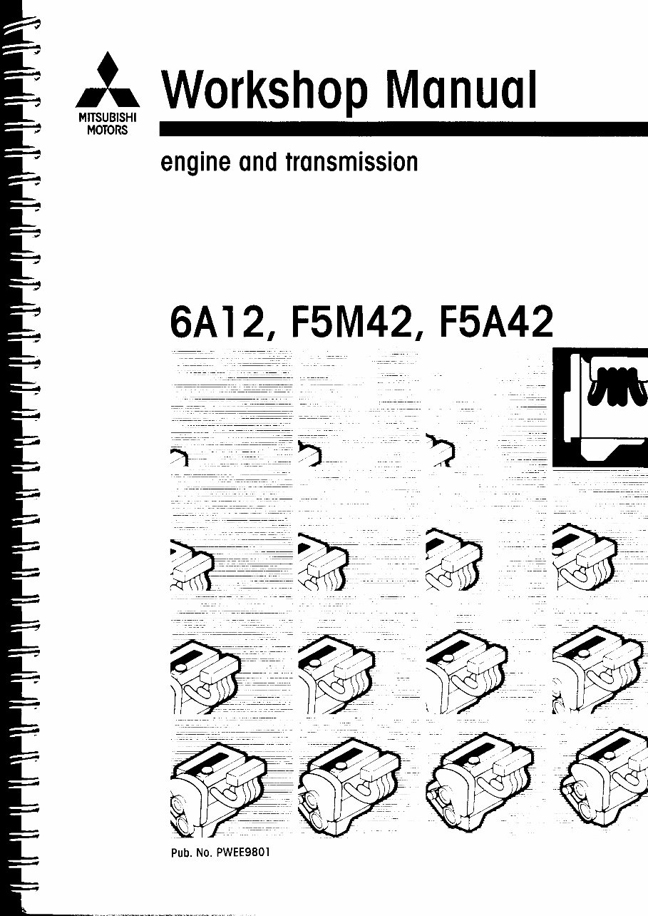 Mitsubishi 6A12 Engine Service Repair Workshop Manual preview img 1