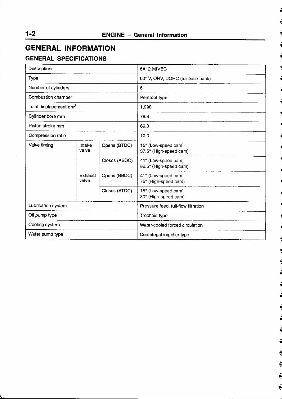 Mitsubishi 6A12 Engine Service Repair Workshop Manual preview img 10