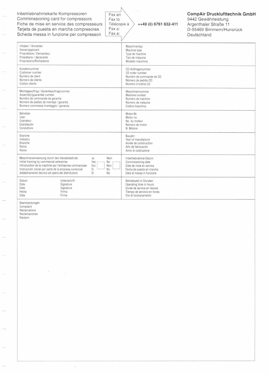 Compair C30 C35 C40 C38 C42 C 50 Service Manual preview img 2