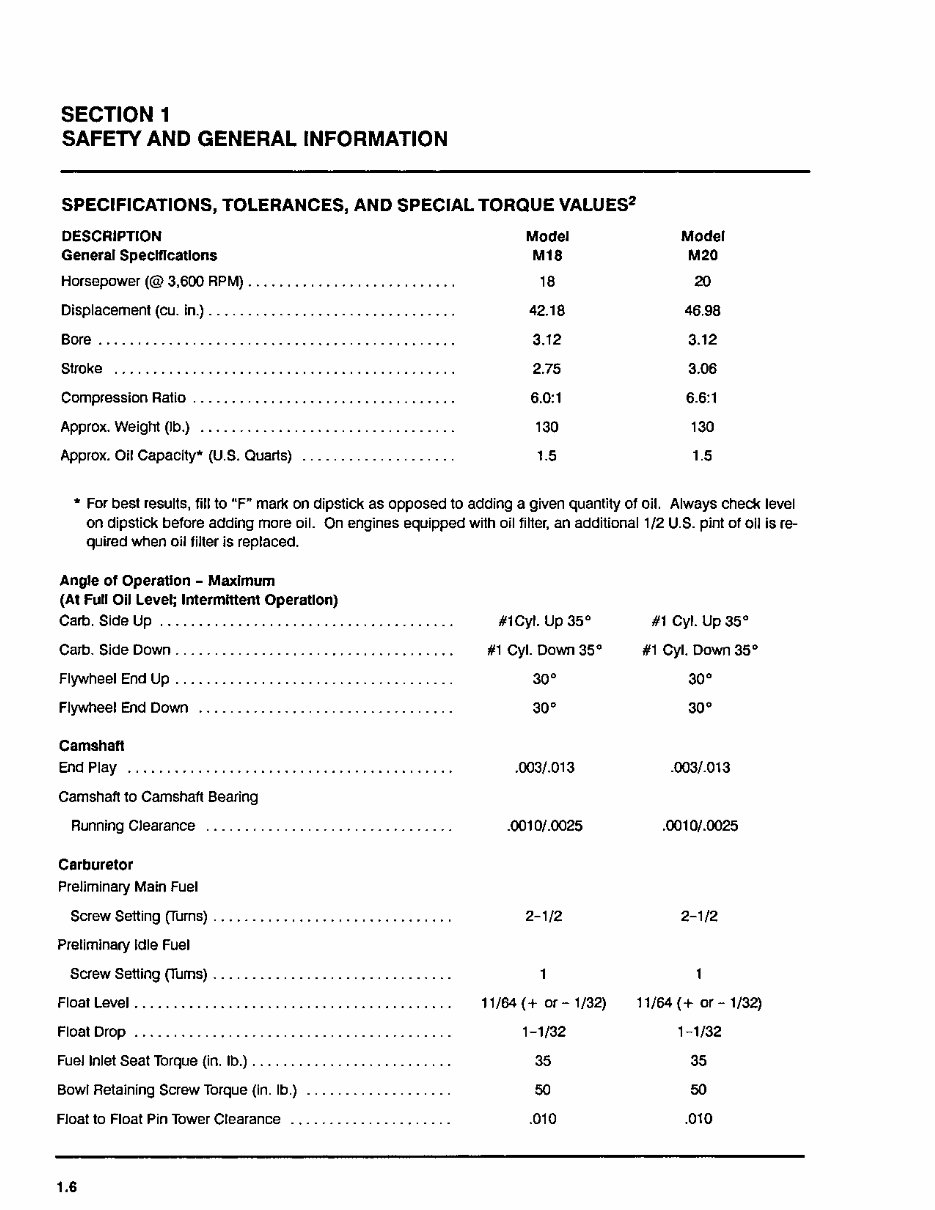 KOHLER MAGNUM Model M18 18HP Engine Full Service & Repair Manual preview img 8