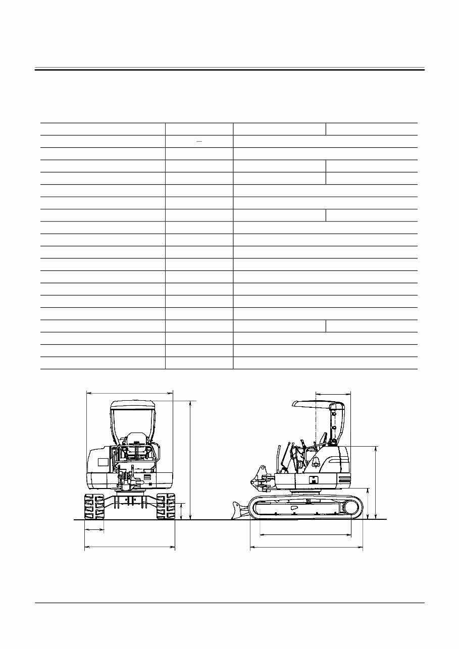 Hitachi Zaxis 40U 50U Excavator Service Manual preview img 5