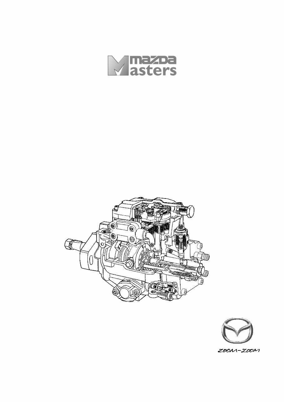 MAZDA Zexel & Denso injection pump manual preview img 1