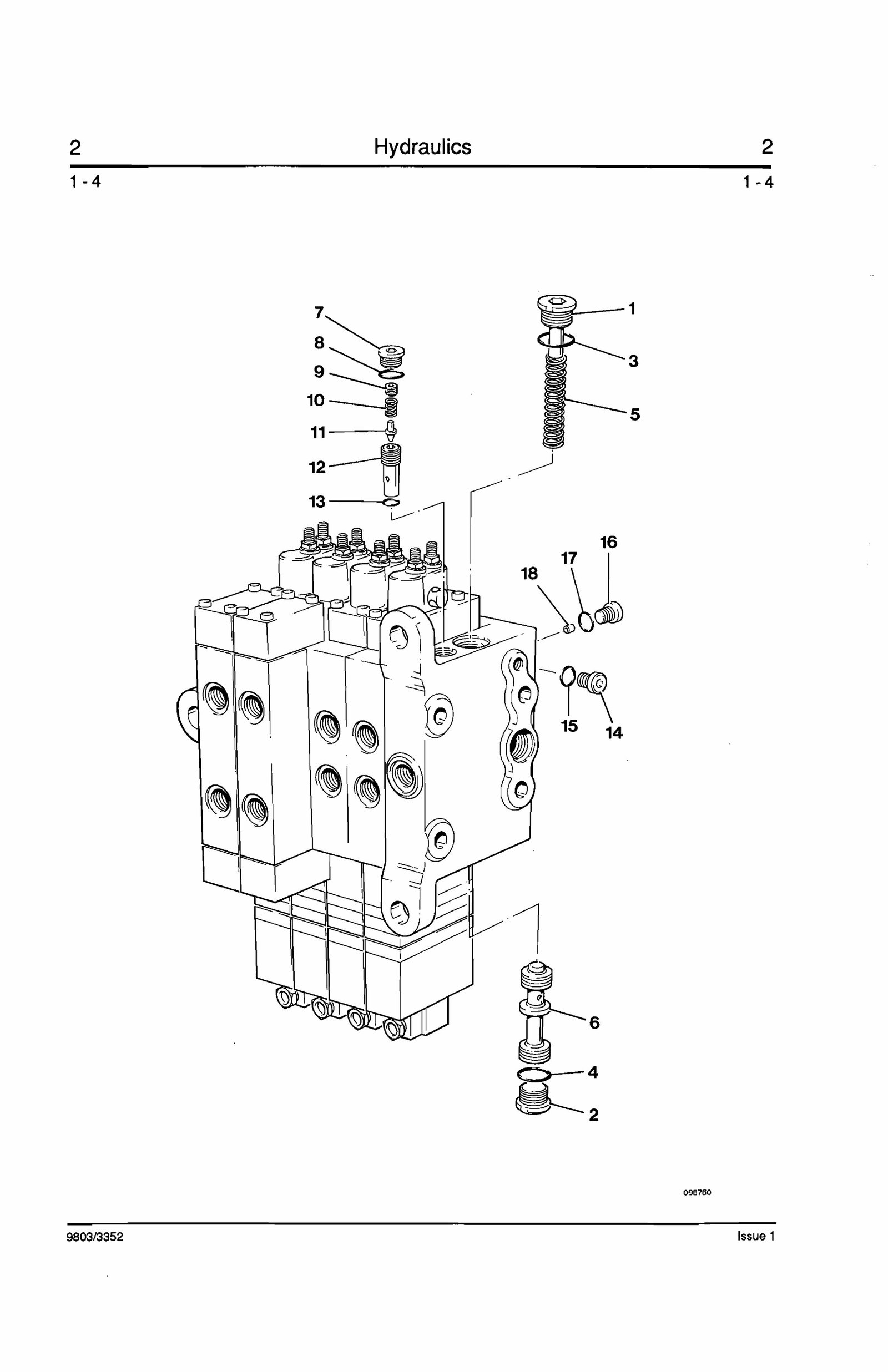 JCB 530B-HL 525B-HL LOADALL Range SERVO HydraulicS Manual preview img 10