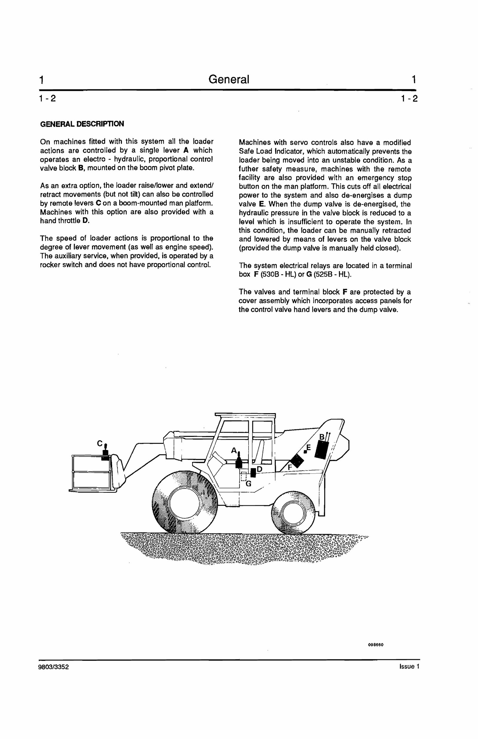 JCB 530B-HL 525B-HL LOADALL Range SERVO HydraulicS Manual preview img 6