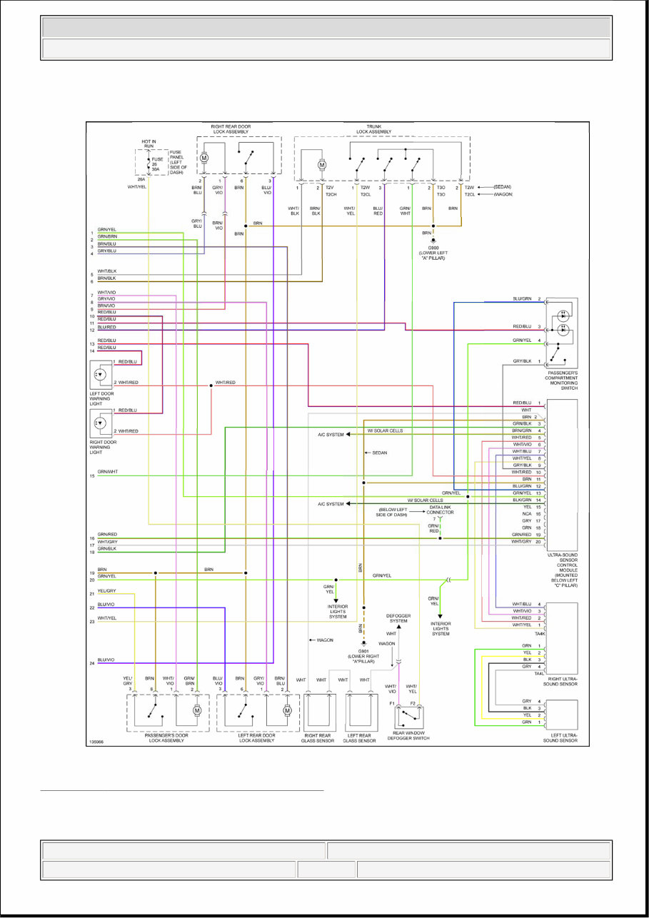 2000 Audi A6 Electrical Wiring Diagrams Workshop Manual preview img 10
