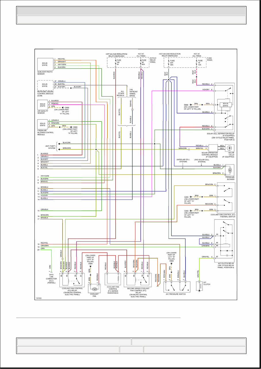 2000 Audi A6 Electrical Wiring Diagrams Workshop Manual preview img 5