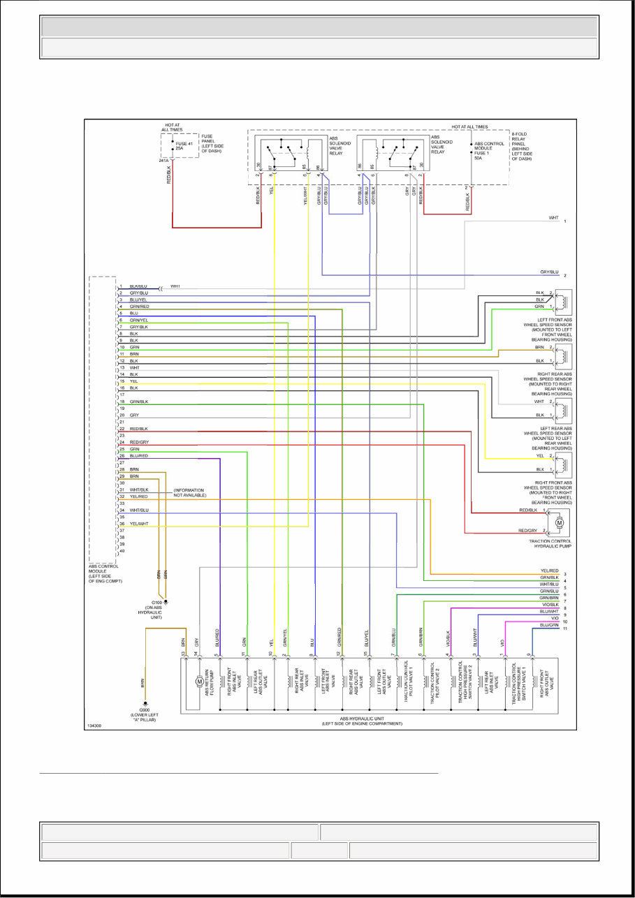 2000 Audi A6 Electrical Wiring Diagrams Workshop Manual preview img 6