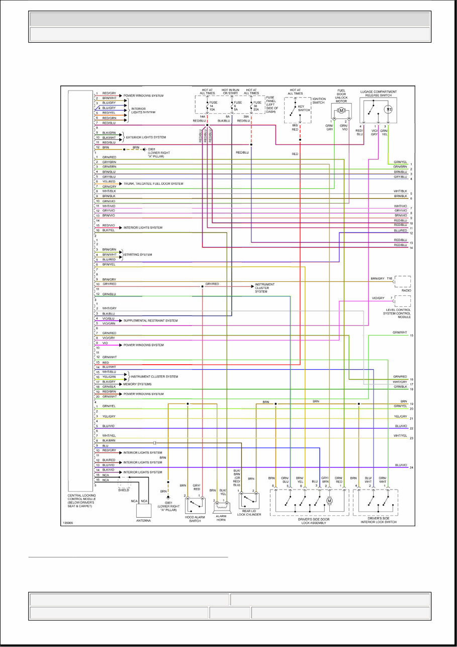 2000 Audi A6 Electrical Wiring Diagrams Workshop Manual preview img 9