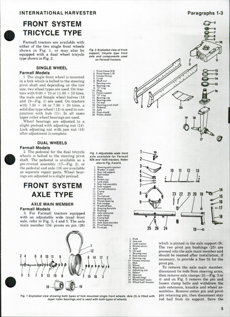 International Harvester 966 Tractor Repair Service Manual preview img 5