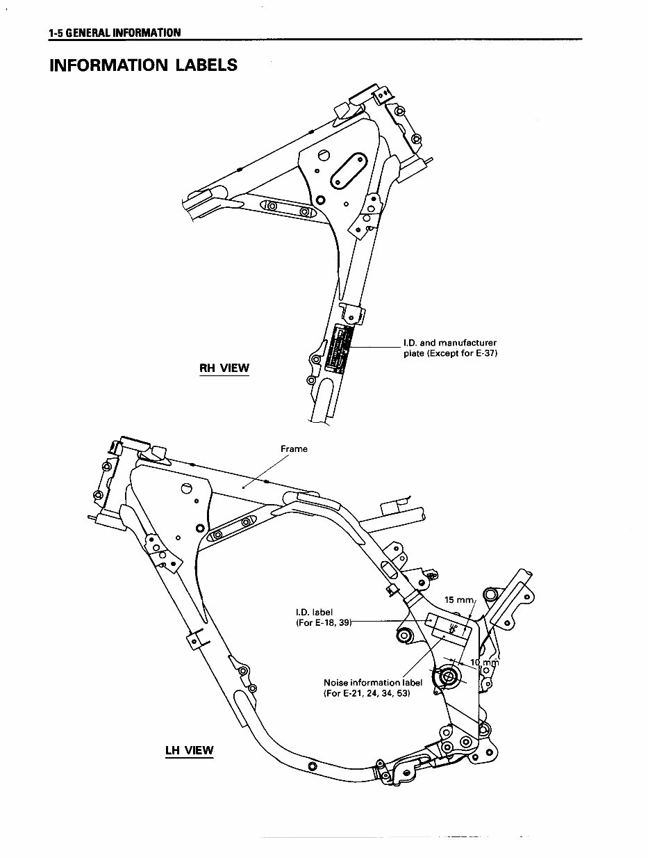 1997-2002 Suzuki XF 650 Service & Repair Manual XF650 Freewind preview img 10