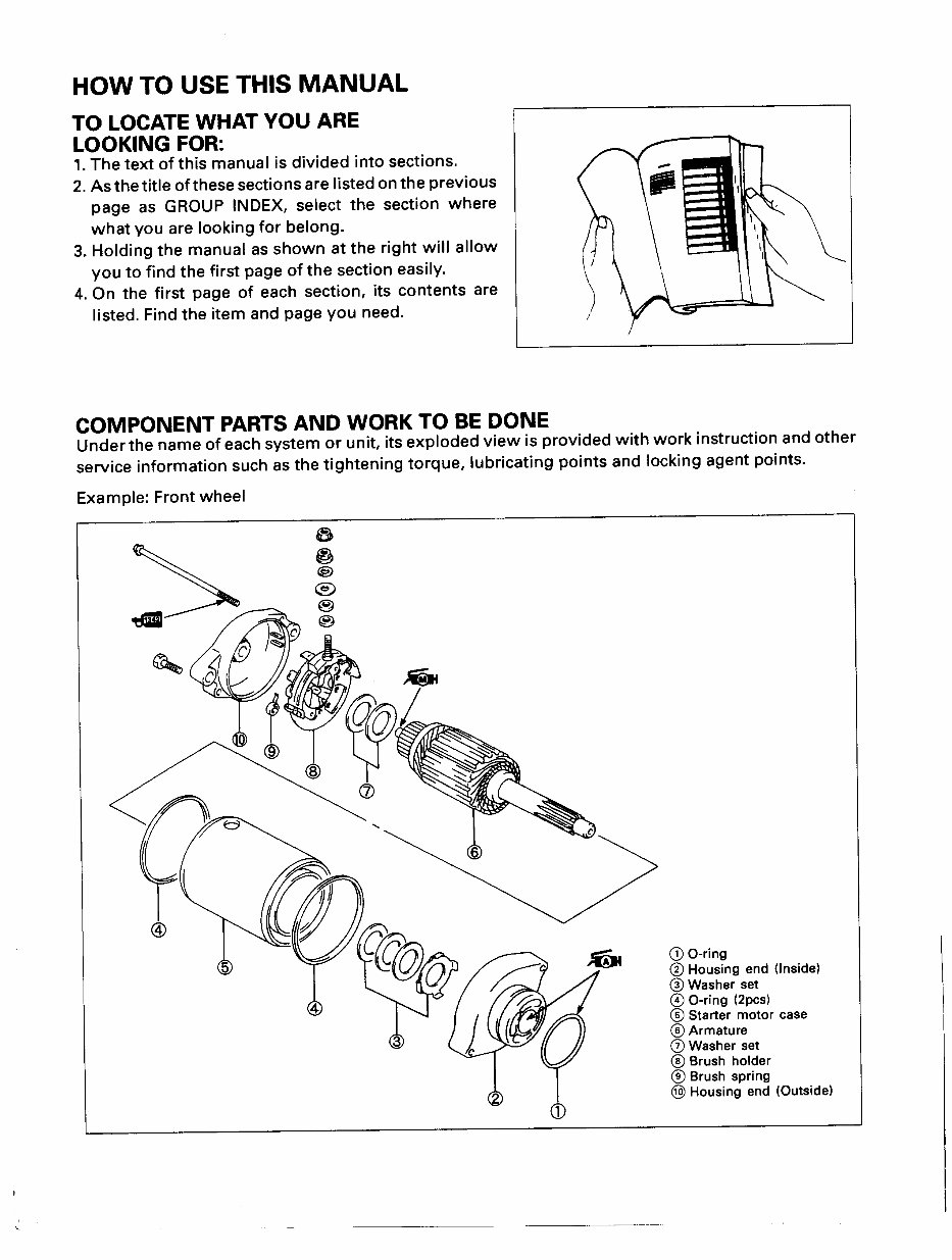 1997-2002 Suzuki XF 650 Service & Repair Manual XF650 Freewind preview img 3