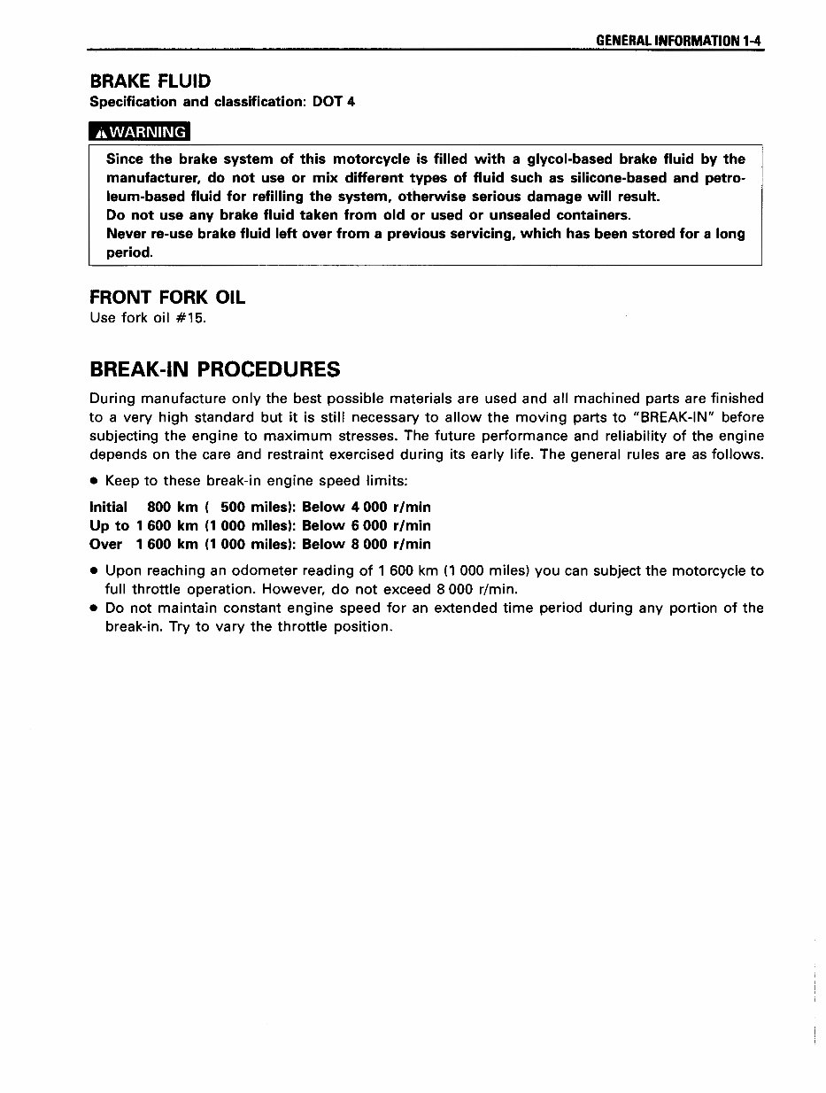 1997-2002 Suzuki XF 650 Service & Repair Manual XF650 Freewind preview img 9