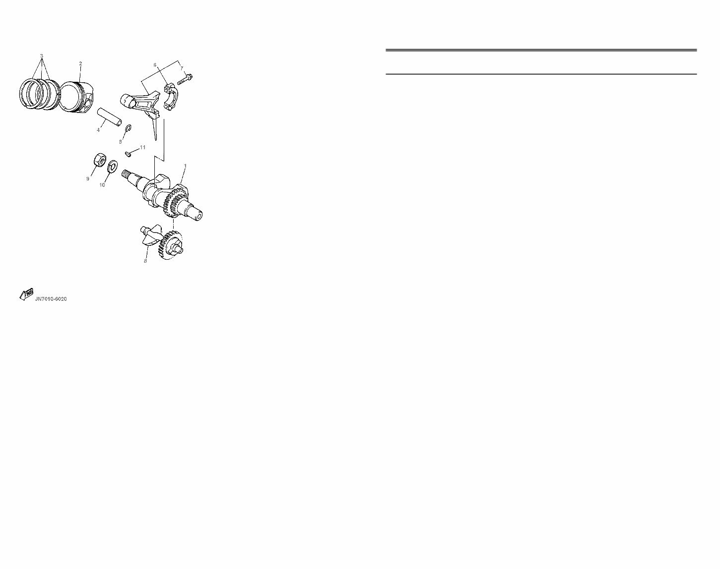 YAMAHA G16AP G16AR JN61 GOLF CART Parts Manual Catalog preview img 3