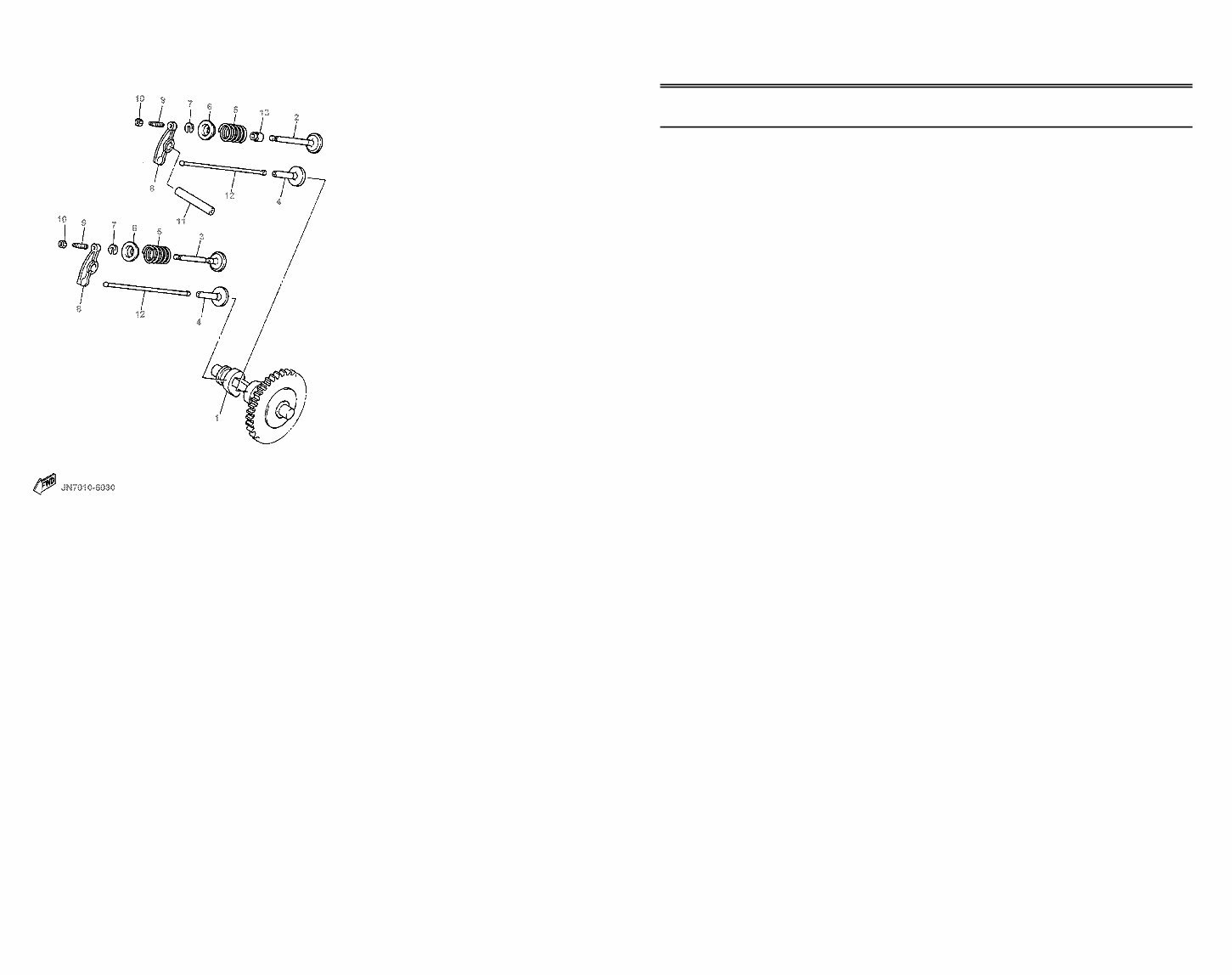 YAMAHA G16AP G16AR JN61 GOLF CART Parts Manual Catalog preview img 4