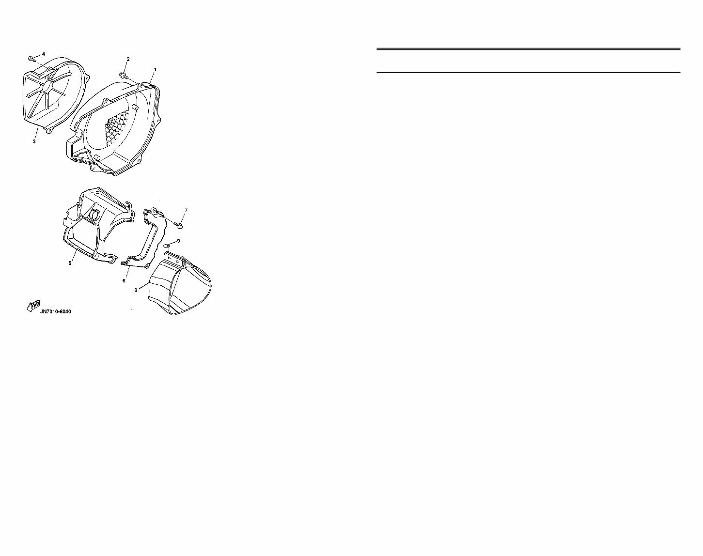 YAMAHA G16AP G16AR JN61 GOLF CART Parts Manual Catalog preview img 5