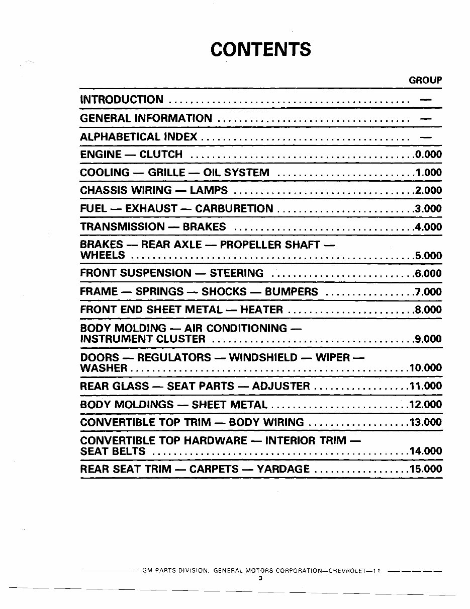 1964-1975 Chevrolet Chevelle Parts Catalog preview img 3