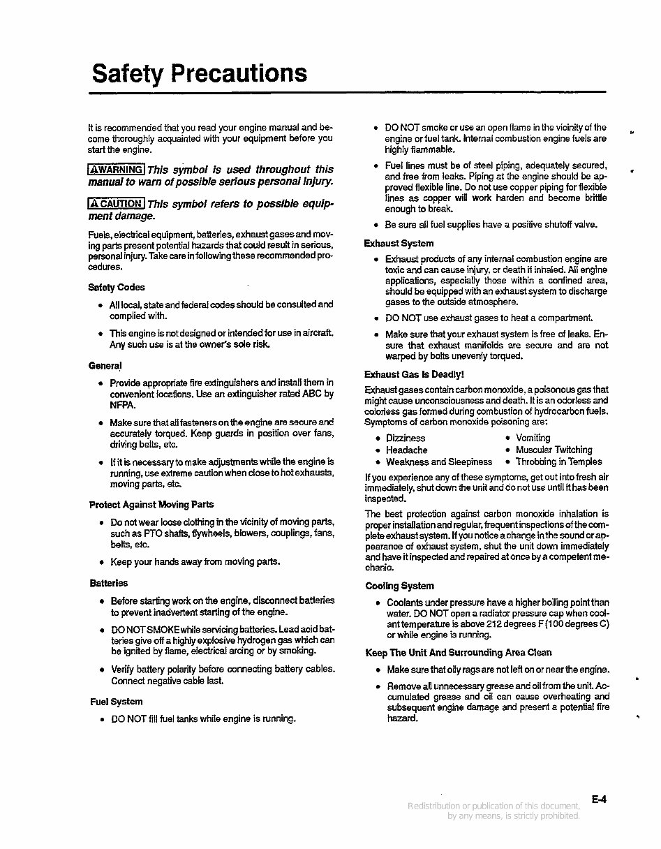 Onan NHC, NHCV, NH Series Service Manual Cummins Onan Generator Repair Book 940-0751 preview img 2