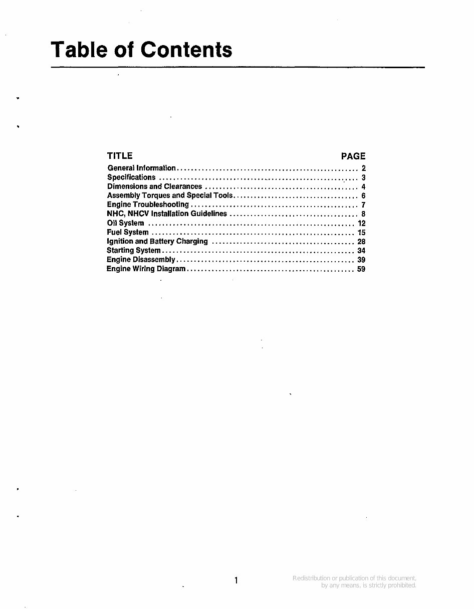 Onan NHC, NHCV, NH Series Service Manual Cummins Onan Generator Repair Book 940-0751 preview img 3