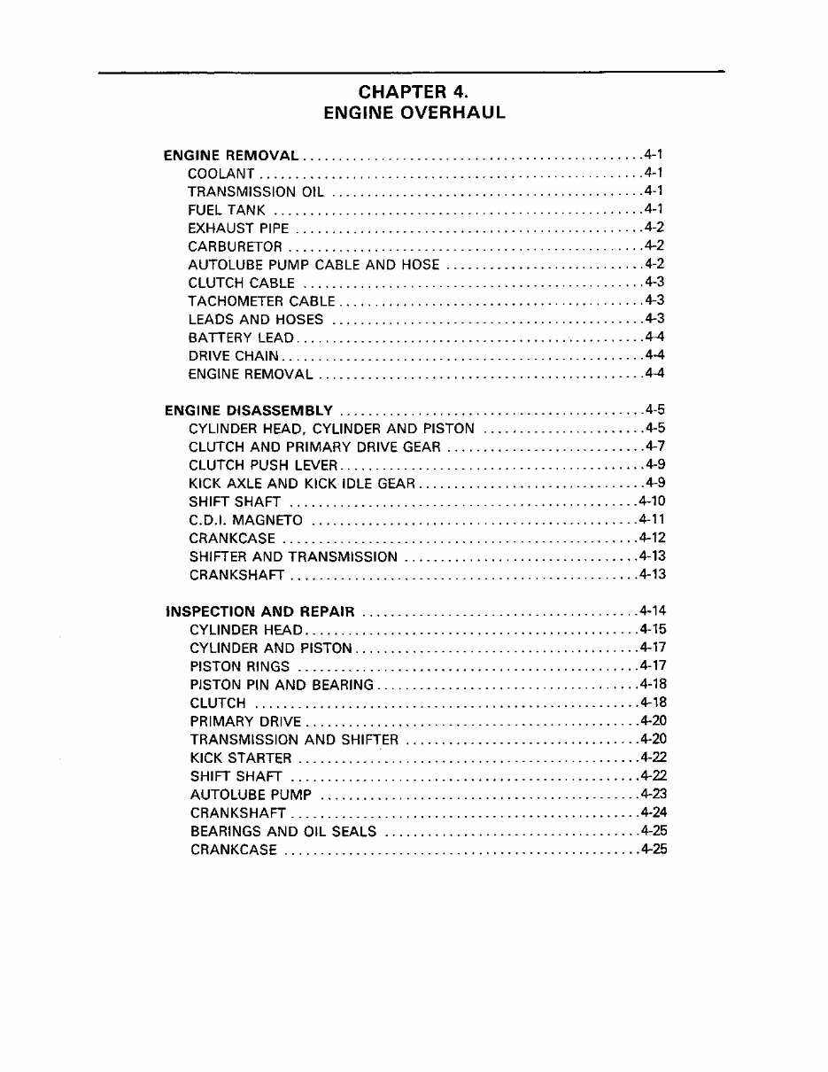 Yamaha DT50 Enduro 50 DT 50 88-90 Service Repair Workshop Manual preview img 9