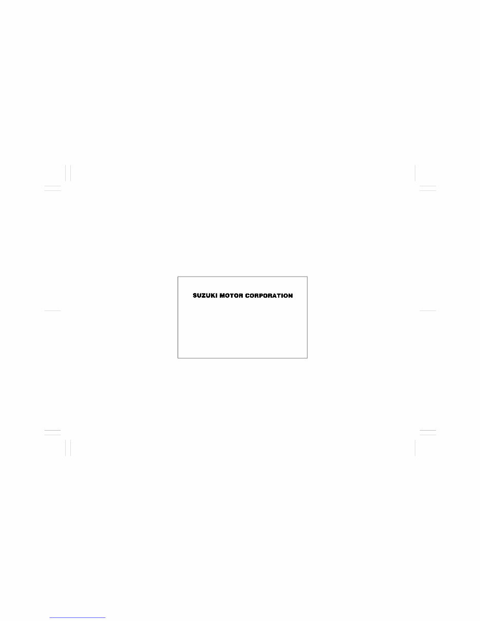 2007 Suzuki Grand Vitara Owner manual preview img 2