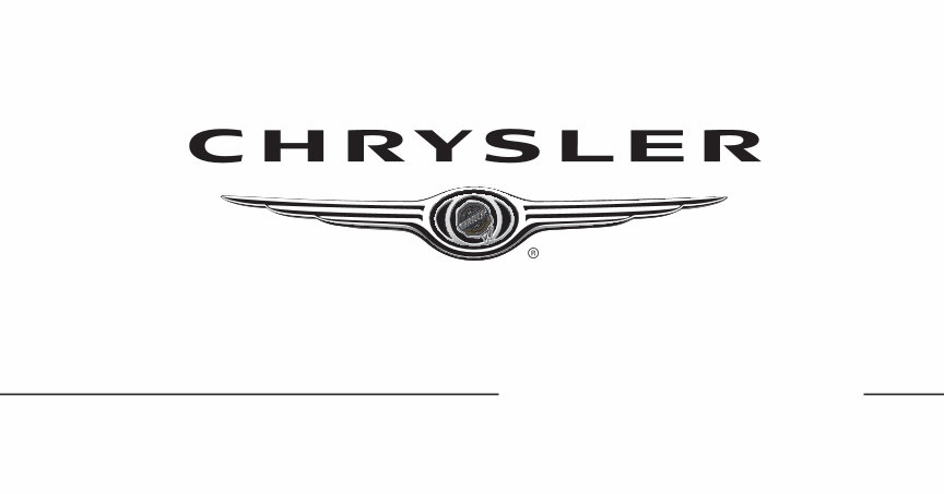 2008 Chrysler PT Cruiser Owners Manual preview img 1