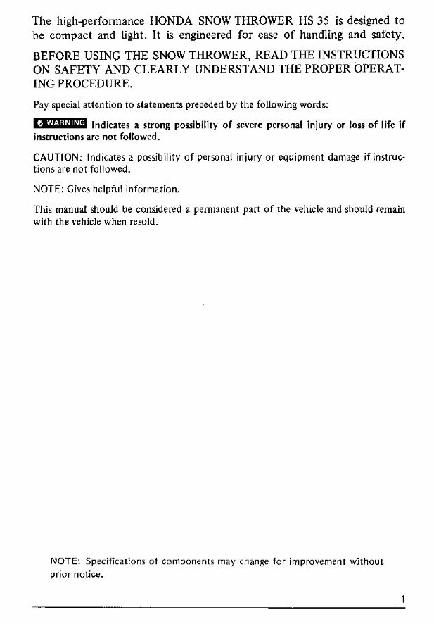 HONDA SNOW THROWER OWNER Manuals Collection Bundle preview img 2