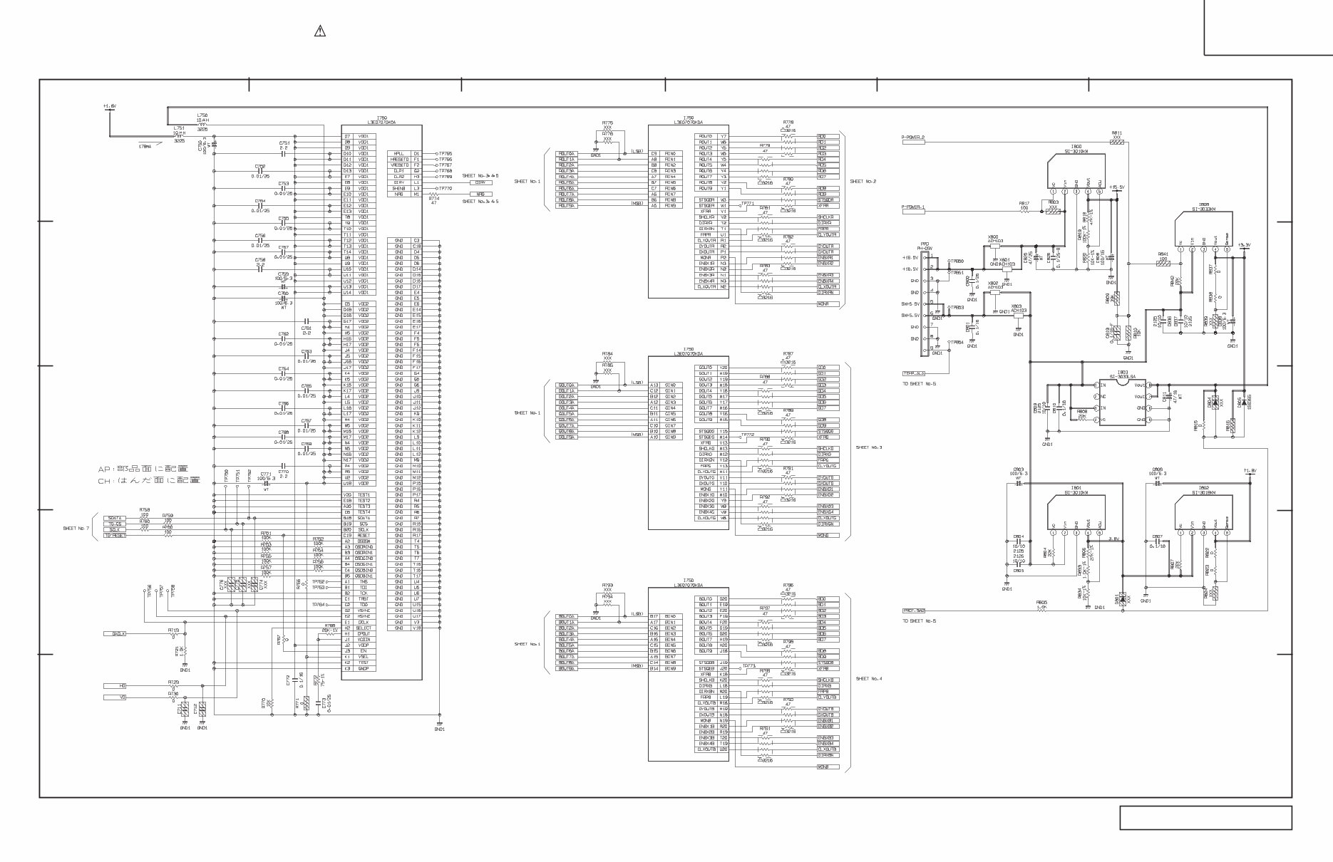 Service Manual HITACHI 42V515 LCD REAR PROJECTION Television preview img 10