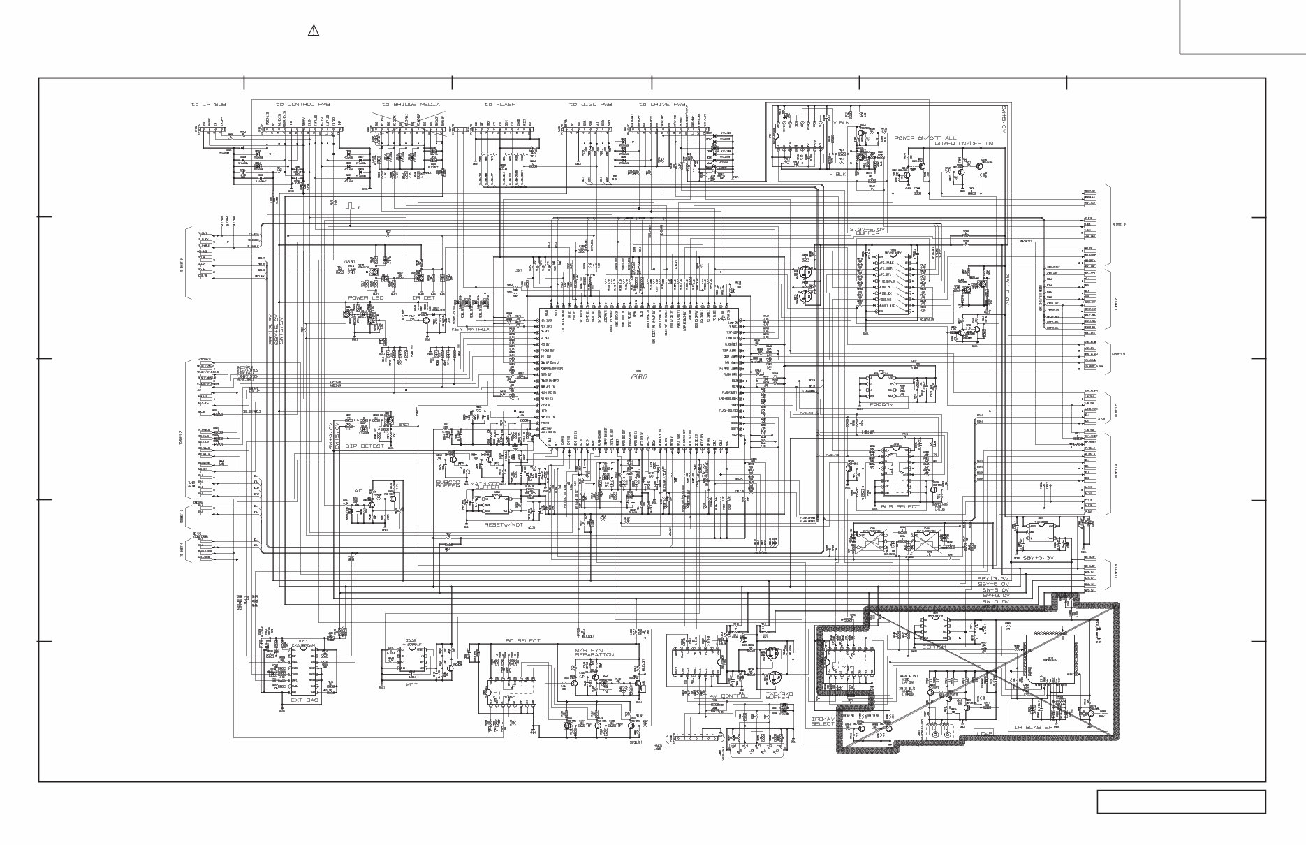 Service Manual HITACHI 42V515 LCD REAR PROJECTION Television preview img 5