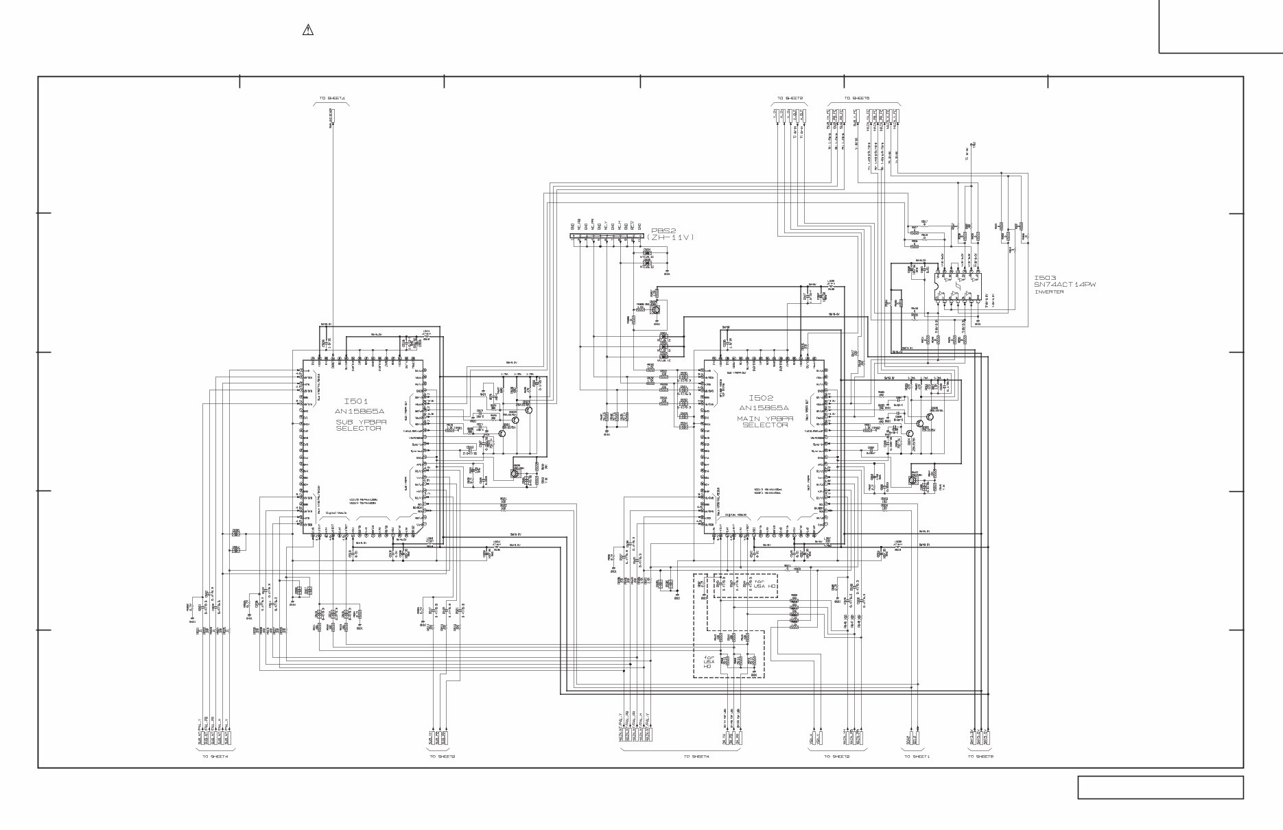 Service Manual HITACHI 42V515 LCD REAR PROJECTION Television preview img 7