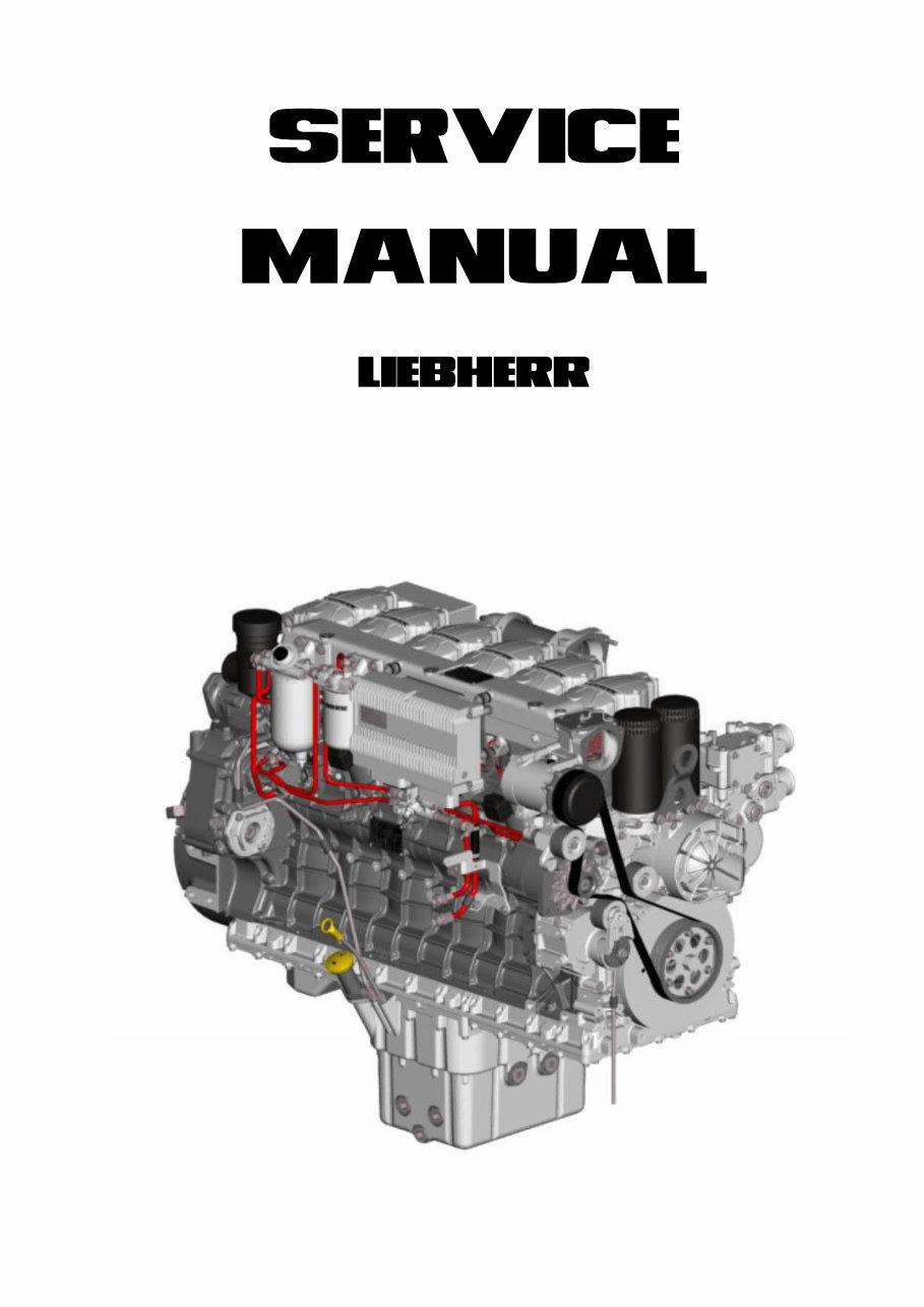 LIEBHERR D934 A6 936 A6 Diesel Engine Service Manual preview img 1