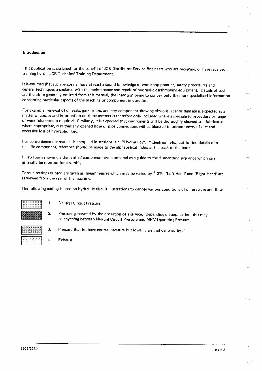 JCB 530 Series Telescopic Handlers/Loadalls (530/530 HL/530B/530B HL) OEM Service & Repair Manual preview img 4